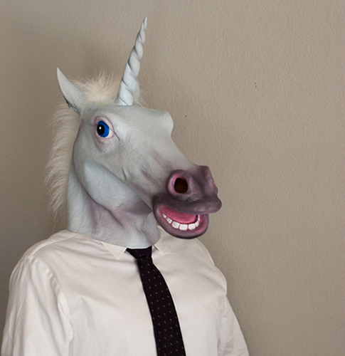 magical unicorn mask network admin halloween
