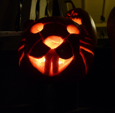 beaver pumpkin carving jack o lantern