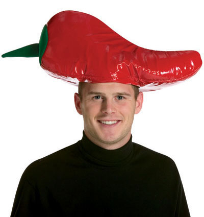 chile pepper hat spicehead spiceworks Halloween costume