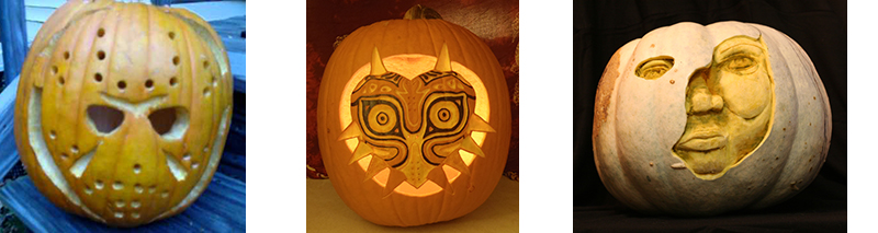 mask carvings pumpkin jason mask majora mask phantom mask