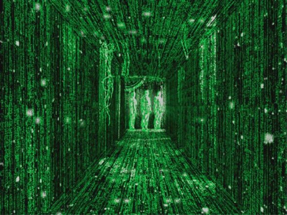 matrix green computer code