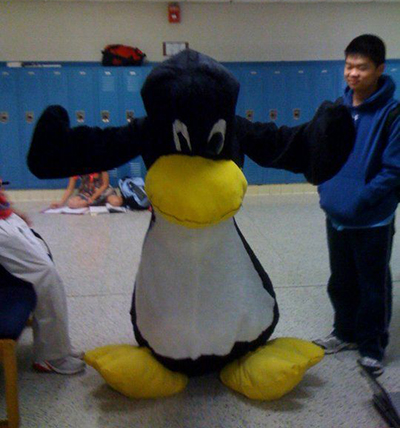 tux Linux penguin costume instructions