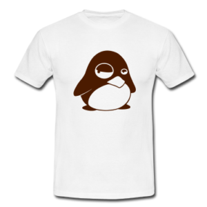 Linux Tux tech geek tshirt
