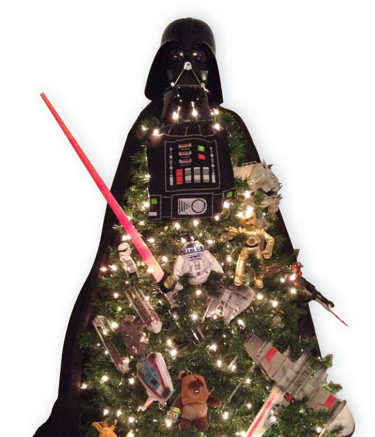 Darth Vader Christmas tree