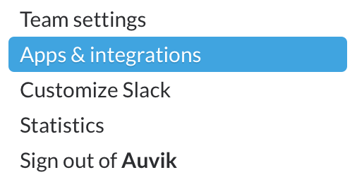 Auvik Slack integration apps