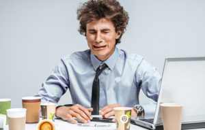 overwhelmed businessman future of managed services