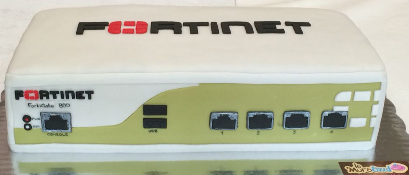 Fortinet Fortigate firewall cake network cakes