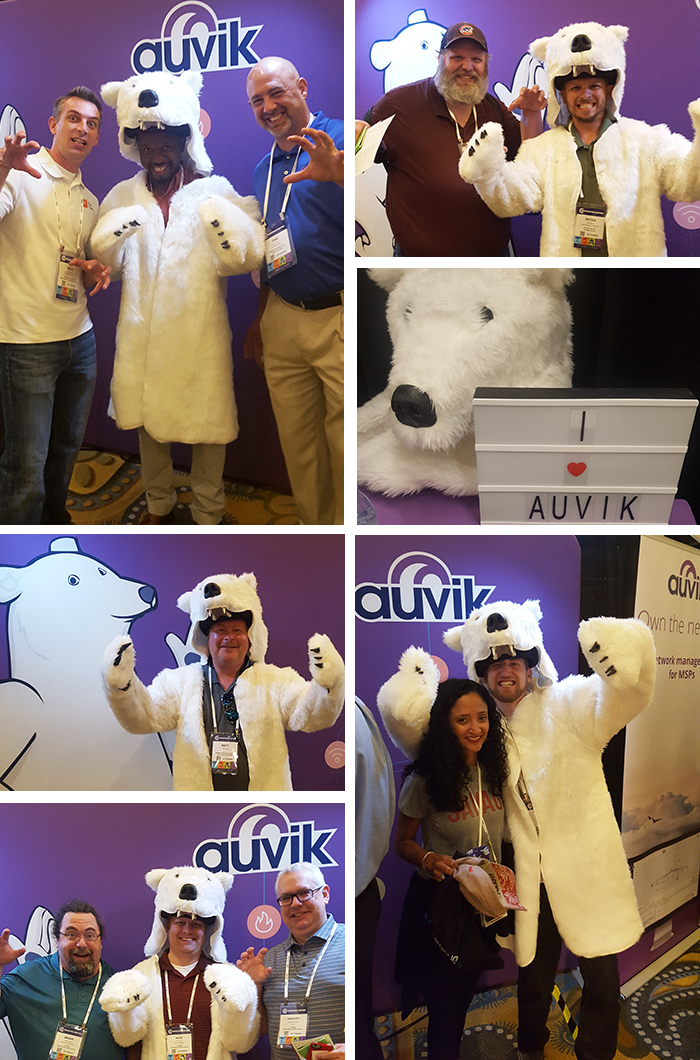 Auvik Nanook polar bear suit AN18 Automation Nation