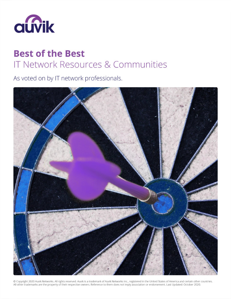 Best of the Best IT Network Resources & Communities - cover