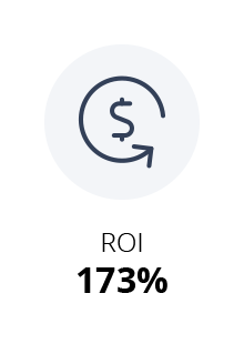 icon - ROI 173%