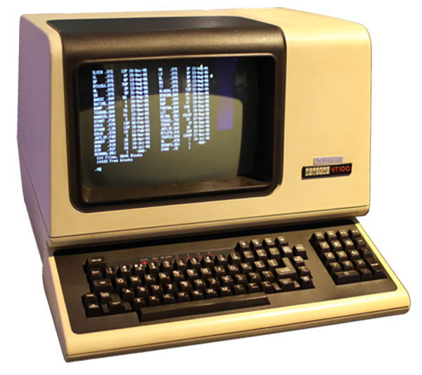 A data terminal from 1970