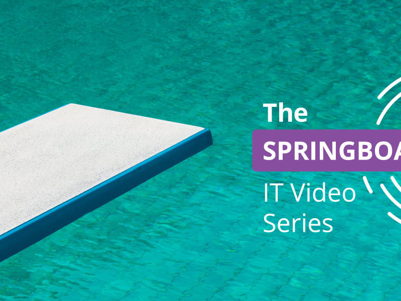 [image] The Springboard Video Series