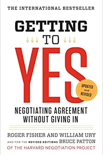 Getting to Yes book cover