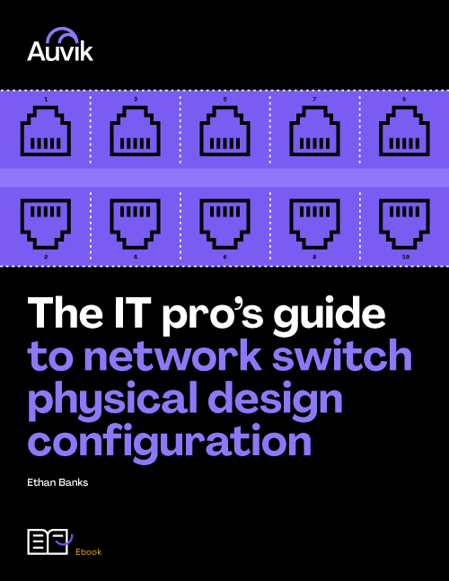 Ebook cover - Network switch physical design & configuration