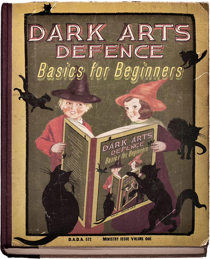 Cover of the Hogwart's - Defence Against the Dark Arts - textbook.