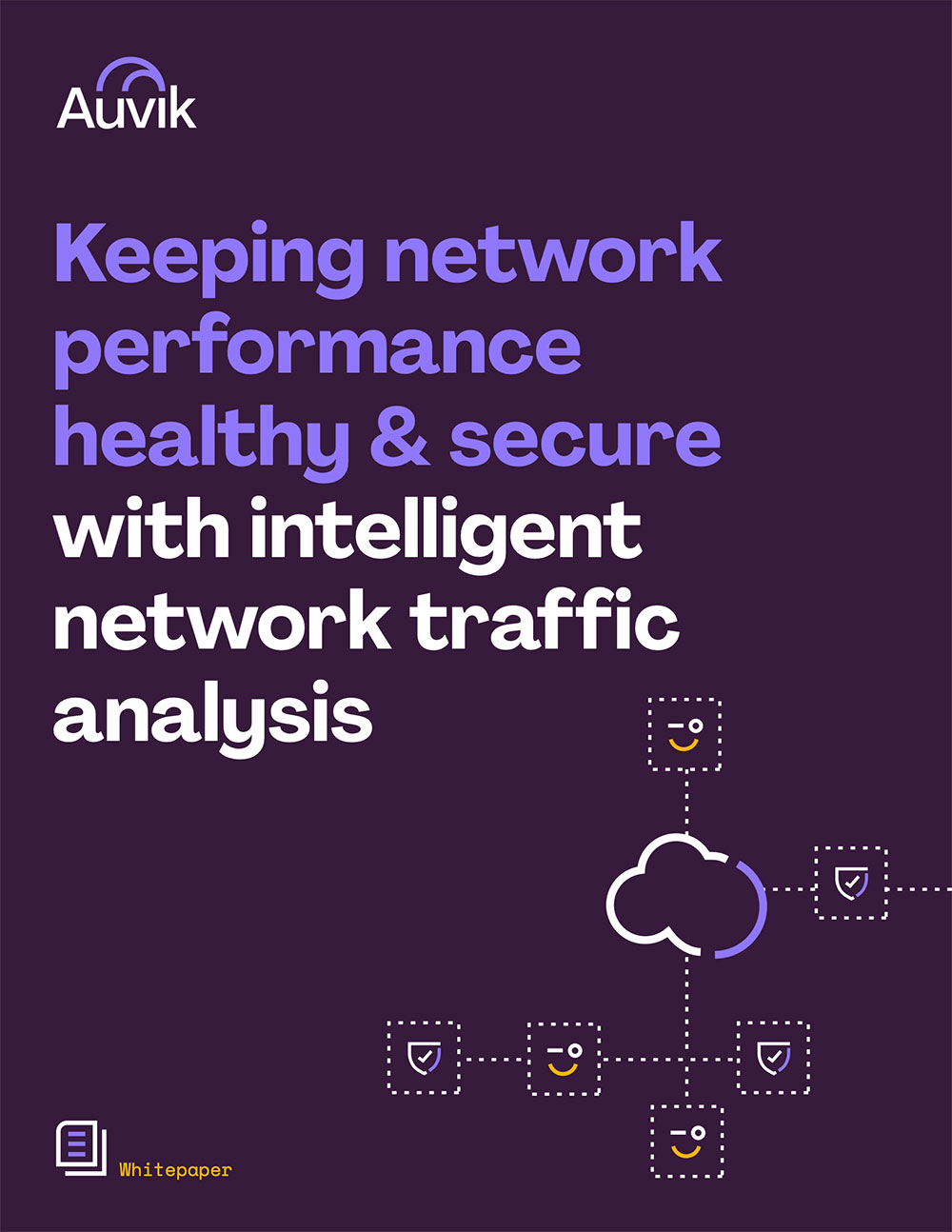 Ebook cover - Keeping network performance healthy & secure