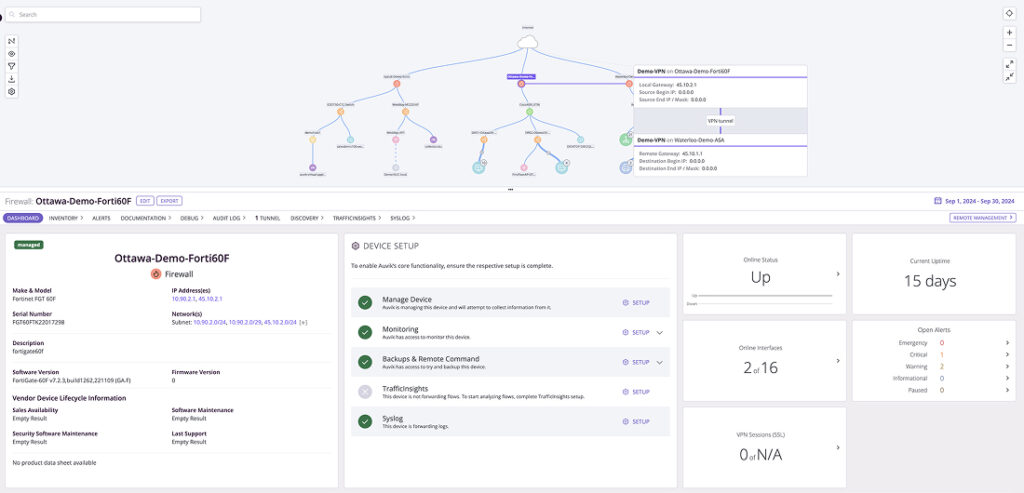 Screenshot - VPN Monitoring